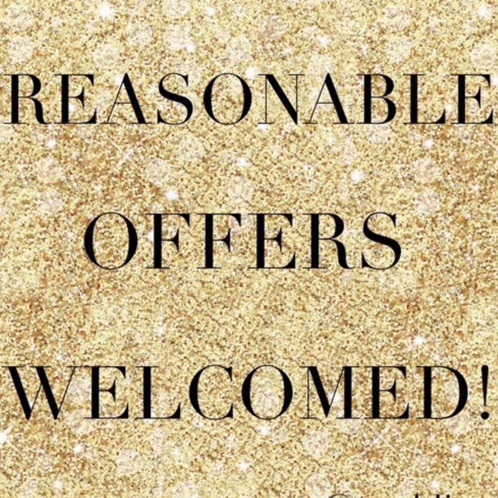 Reasonable offers welcomed!